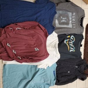 Assorted sweatshirts & shirts